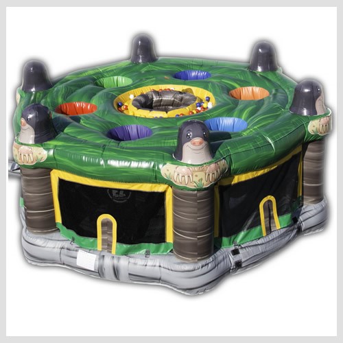 Inflatable Whack a Mole game